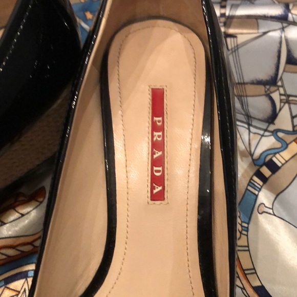 Prada Patent Leather Espadrille - Picture 2 of 6